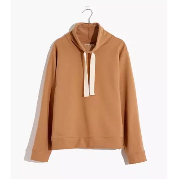 Madewell Ribbed Funnelneck Sweatshirt - Picture 12 of 12